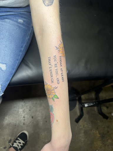 Explore tattoo ideas of my son, creative tattoo ideas in Bloomington, available at Crimson Breed Tattoo Studio