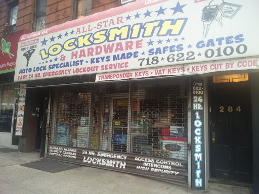 Locksmith «Allstar Locksmith and Hardware», reviews and photos, 284 Flatbush Ave, Brooklyn, NY 11217, USA