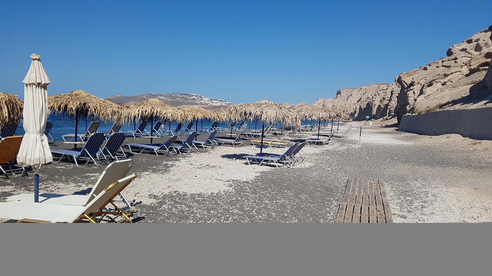 Theros beach'in fotoğrafı plaj tatil beldesi alanı