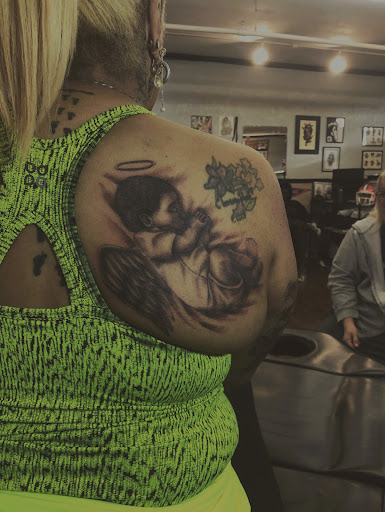 Explore three friend tattoo ideas, creative tattoo ideas in Graham, available at Transcendence Art Studio & Tattoo