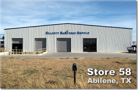 Elliott Electric Supply, 4281 Crawford Dr, Abilene, TX 79602, USA, 