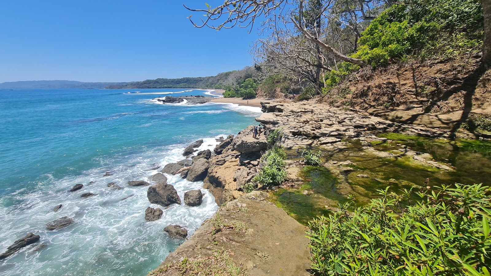 Foto van Cocalito Beach met ruim strand