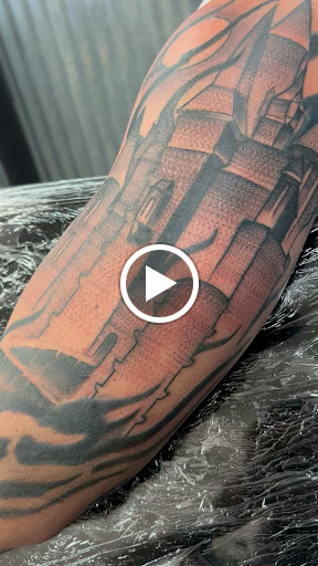 Explore calf tattoo ideas, creative tattoo ideas in Leesville, available at Integrity Tattoo