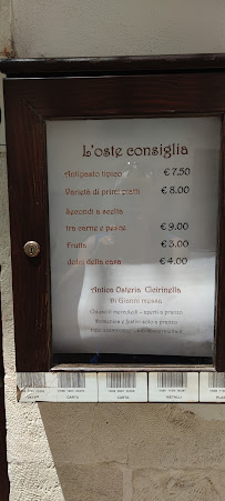 Restaurant Cicirinella Osteria Contadina à Putignano - menu / carte