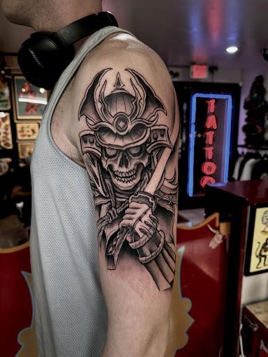 Explore lil peep tattoos ideas, creative tattoo ideas in Honolulu, available at Sacred Art Tattoo Waikiki