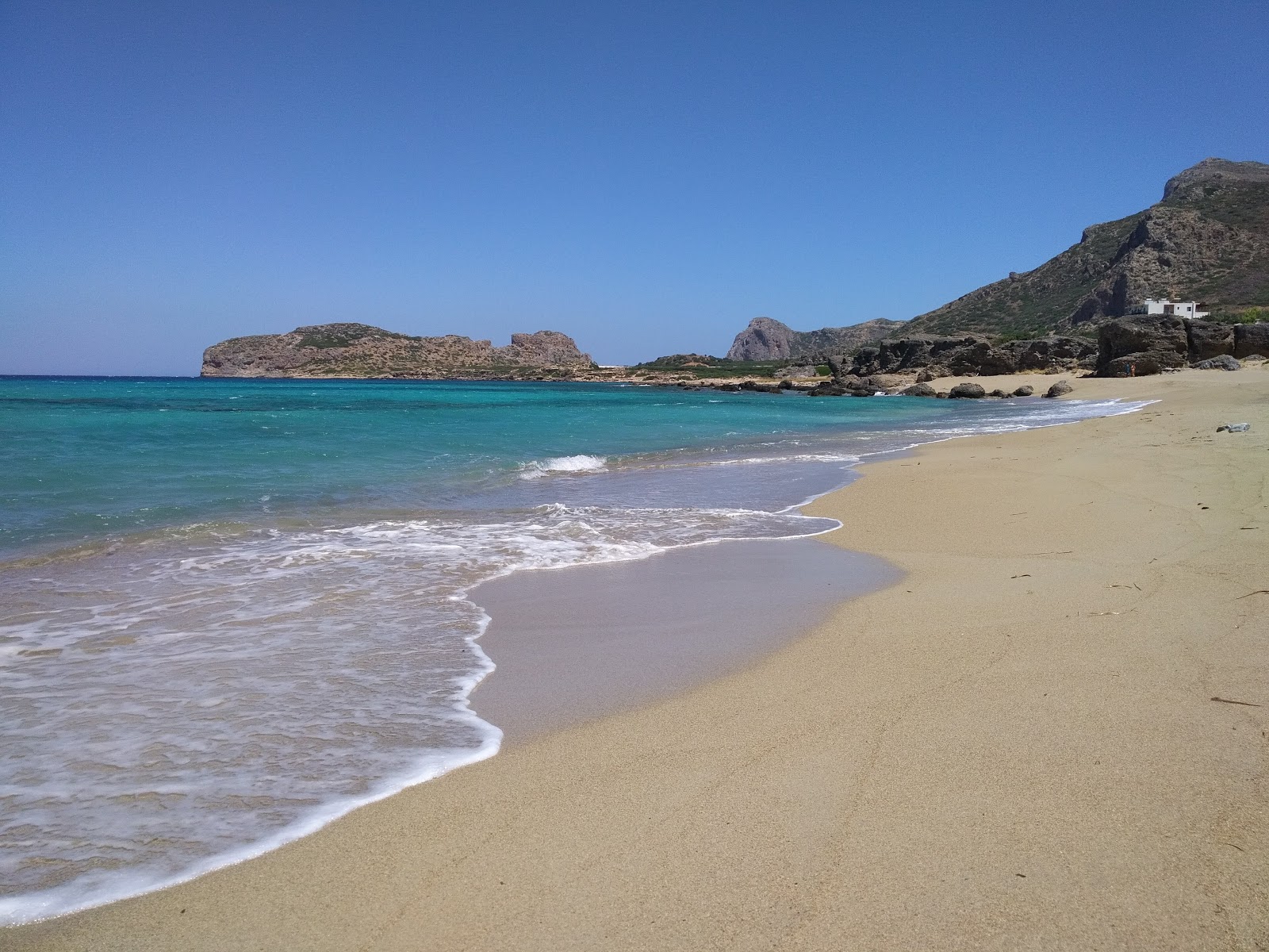 Foto di Spiaggia di Falasarna Mikri area servizi