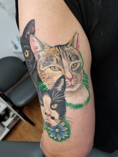 Explore van halen tattoo ideas, creative tattoo ideas in Georgetown, available at Body Art Tattoos