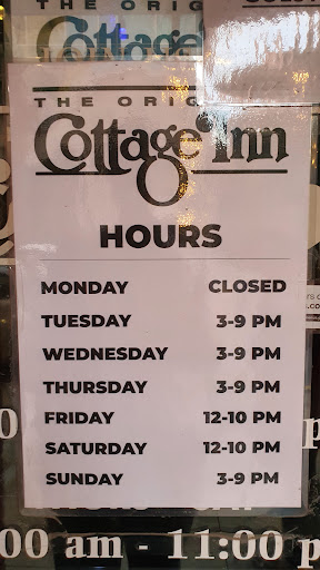 Pizza Restaurant «The Original Cottage Inn», reviews and photos, 512 E William St, Ann Arbor, MI 48104, USA