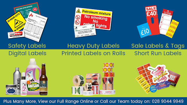 KER Graphics – (Self Adhesive Labels | Sticker Printing UK | Custom Stickers UK | Labels Belfast) - Belfast