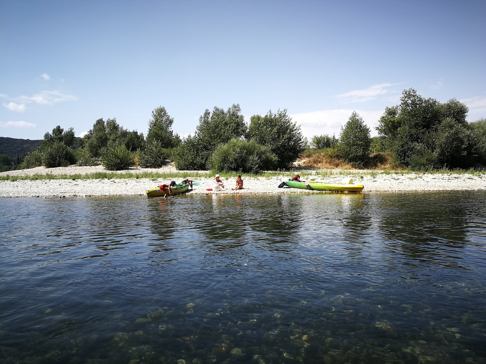 Foto von Plage Clicochic Gorges du Gardon - beliebter Ort unter Entspannungskennern