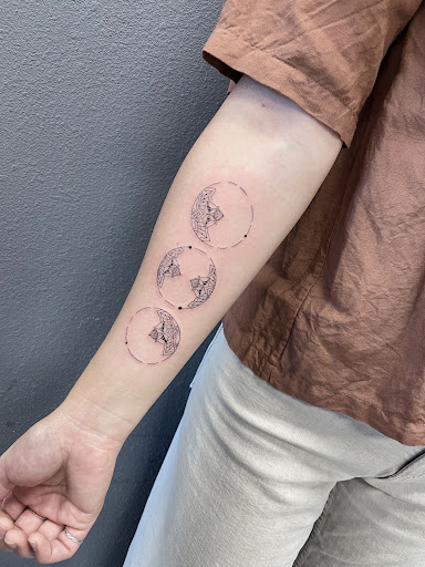 Explore guardians of the galaxy tattoo ideas, creative tattoo ideas in Orange, available at Baron Art Tattoo