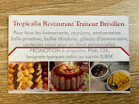 Restaurant brésilien Tropicalia - Restaurant Traiteur Paris à Paris - menu / carte