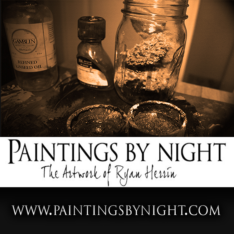Paintings By Night - The Artwork of Ryan Herrin