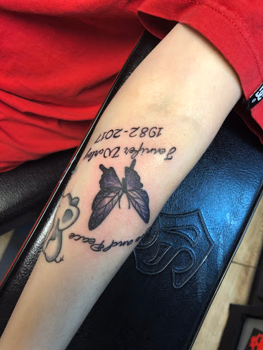 Explore smoking tattoo ideas, creative tattoo ideas in Jefferson, available at Slammin Ink Tattoo