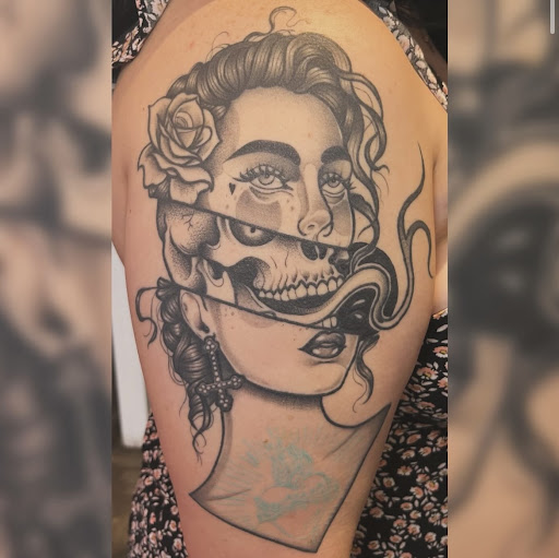 Explore side tattoo ideas for men, creative tattoo ideas in Junction City, available at Patriot Tattoo Company