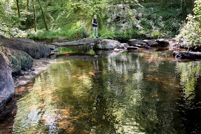 Le Pont Rouge à Huelgoat