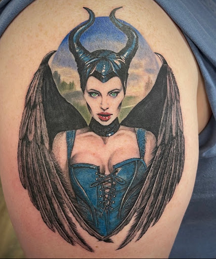 Explore arm and chest tattoo ideas, creative tattoo ideas in Mount Juliet, available at Division Street Tattoo Company