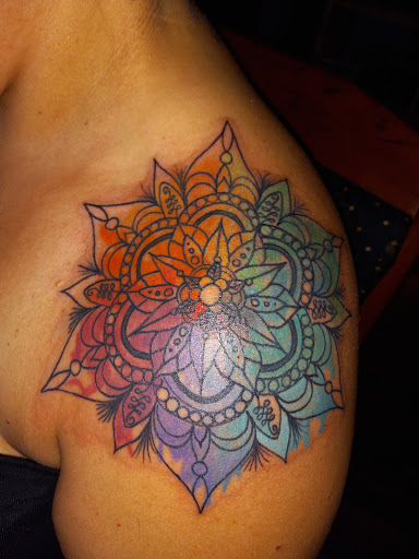 Explore awesome christian tattoo ideas, creative tattoo ideas in Kewanee, available at Splat Ink tattoos and piercings