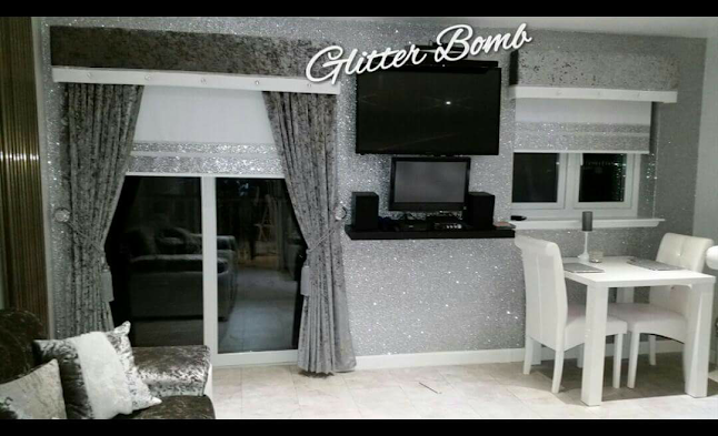 Reviews of Glitter Bomb / Glitter Wallpaper / Home Interiors in Glasgow - Interior designer
