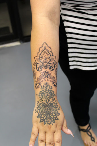 Explore pancreatic cancer tattoo ideas, creative tattoo ideas in Fort Myers, available at Tiger Lotus Tattoo and Piercing