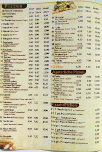 Menu / carte de Pizzeria La Perla à Essen