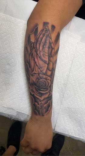 Explore fly fishing tattoo ideas, creative tattoo ideas in Norco, available at Live Canvas Tattoo Parlour