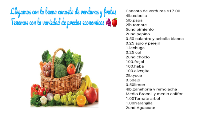 Verduras y frutas Arlett - Santa Rosa