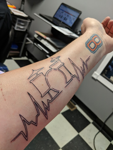 Explore state of ohio tattoo ideas, creative tattoo ideas in Harriman, available at Tattoos By Bryan