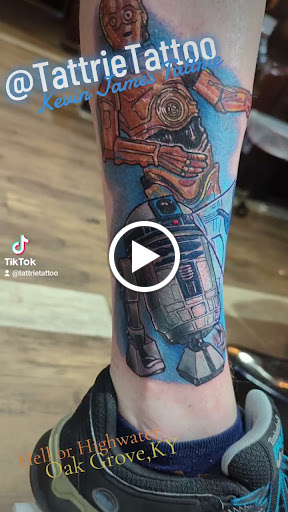 Explore angel number tattoo ideas, creative tattoo ideas in Oak Grove, available at Hell or High Water Tattoo Shop