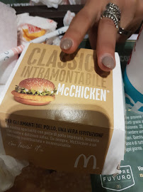 Carte du McDonald's à Carmagnola