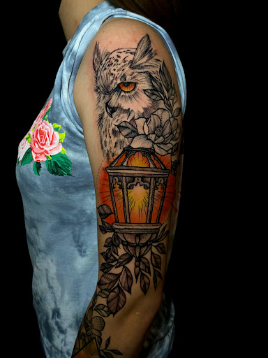 Explore oogie boogie tattoo ideas, creative tattoo ideas in Apple Valley, available at Klassic tattoo