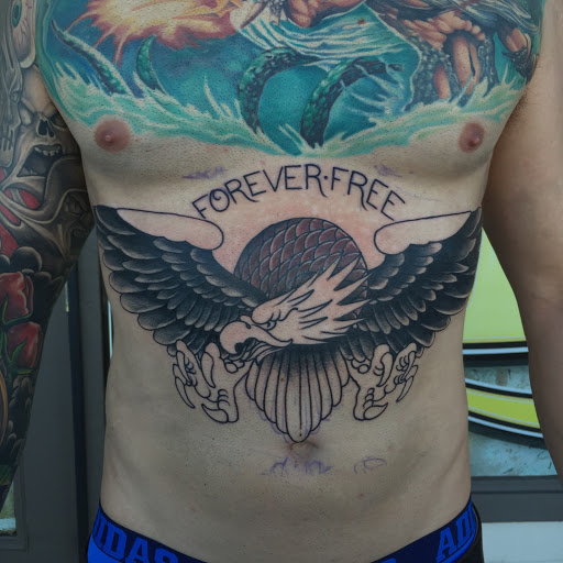 Explore calcifer tattoo ideas, creative tattoo ideas in Hesperia, available at Dinamik Tattoo