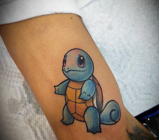 Explore unique sleeve tattoo ideas for females, creative tattoo ideas in Goose Creek, available at Red Kirin Tattoo