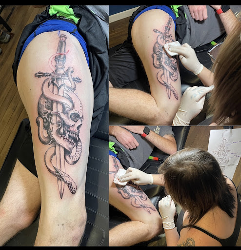 Explore uncharted tattoo ideas, creative tattoo ideas in Ottumwa, available at Family Tradition TattoosPiercings