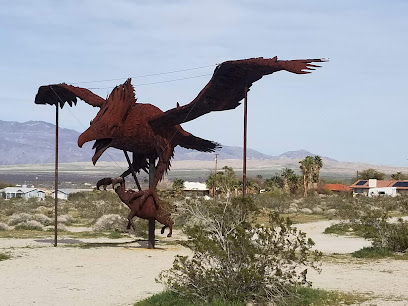 Giant Eagle sculpture