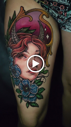 Explore female tattoo sleeve ideas, creative tattoo ideas in Buford, available at Inked Arts Tattoo Studio