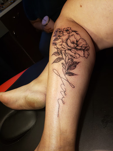 Explore dark tower tattoo ideas, creative tattoo ideas in Clarkston, available at Koby Hardy Piercing & Tattoo