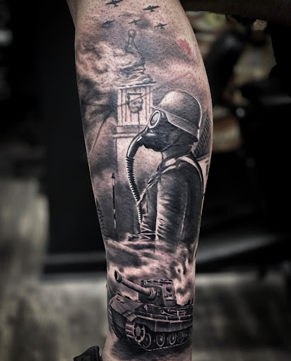 Explore watercolor tattoo ideas for females, creative tattoo ideas in Goose Creek, available at Red Kirin Tattoo