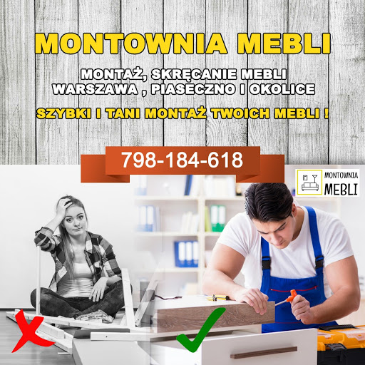 🪑 Tani Montaż Mebli u Klienta - Warszawa Solec, Górnośląska