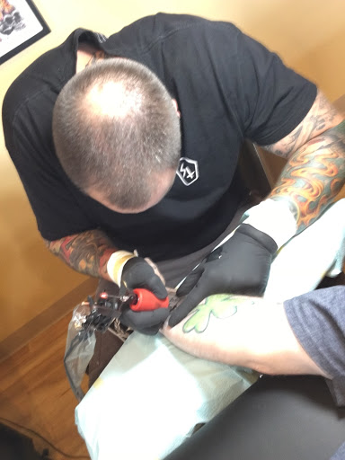 Explore honey tattoo ideas, creative tattoo ideas in South Boston, available at Seaport Tattoo Company