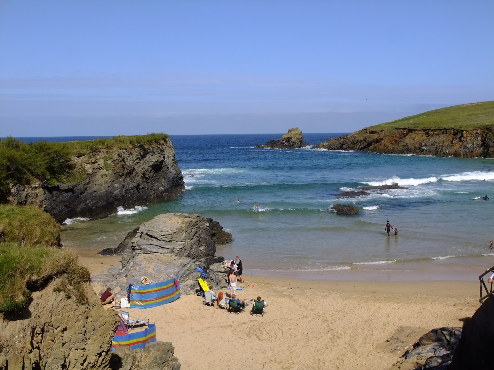 Foto de Playa Trevone con muy limpio nivel de limpieza