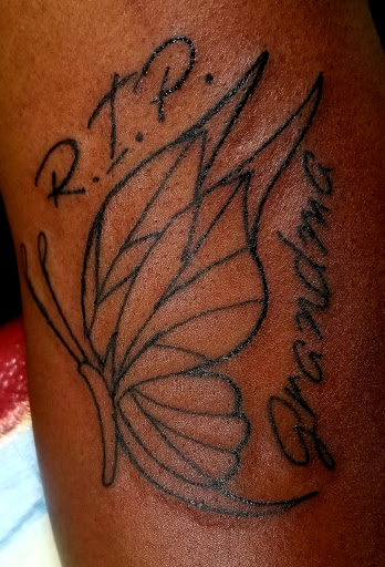 Explore name tattoo ideas chest, creative tattoo ideas in Meridian, available at SK-Tattoo1