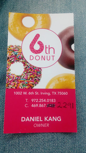 Donut Shop «6th Street Donut», reviews and photos, 1002 W 6th St, Irving, TX 75060, USA