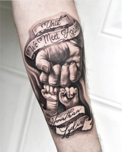 Explore lego tattoo ideas, creative tattoo ideas in South Boston, available at Seaport Tattoo Company