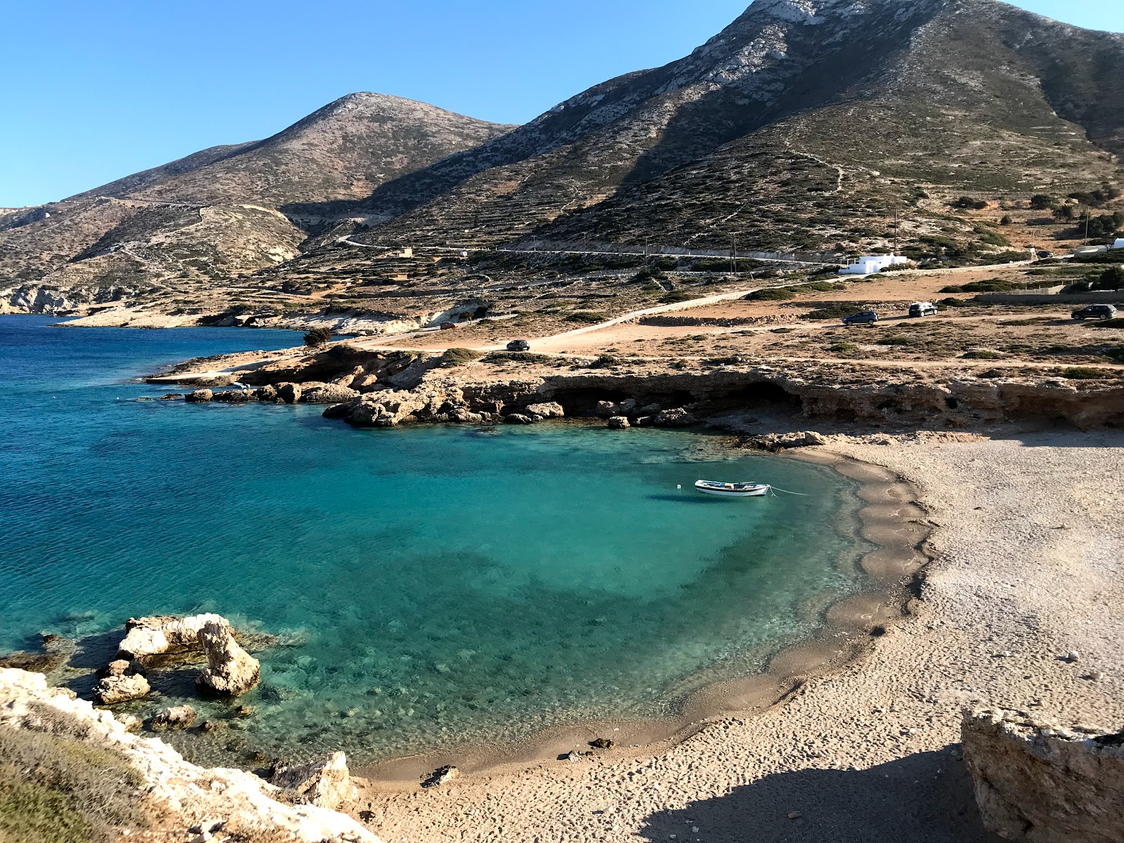 Foto van Kalotaritissa beach met kleine baai