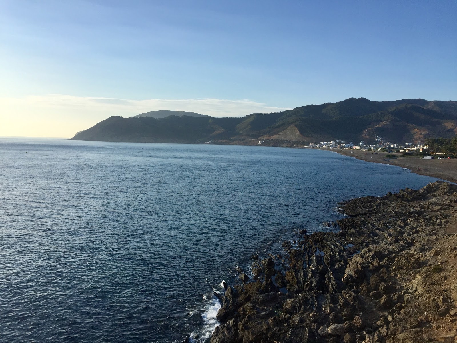 Foto de Amsa plage con recta y larga