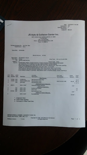 Auto Body Shop «Js Auto Repair and Body», reviews and photos, 10571 Acacia Ave, Garden Grove, CA 92840, USA