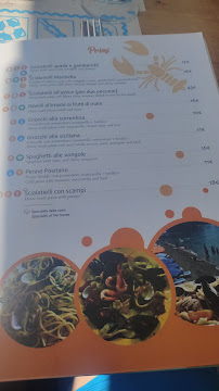 Ristorante La Marinella à Positano menu