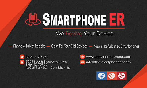 Cell Phone Store «iPhone ER Repair», reviews and photos, 5225 S Broadway Ave, Tyler, TX 75703, USA