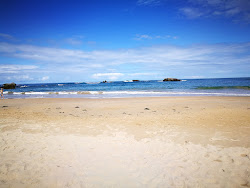 Fotografie cu Playa de Toranza înconjurat de munți